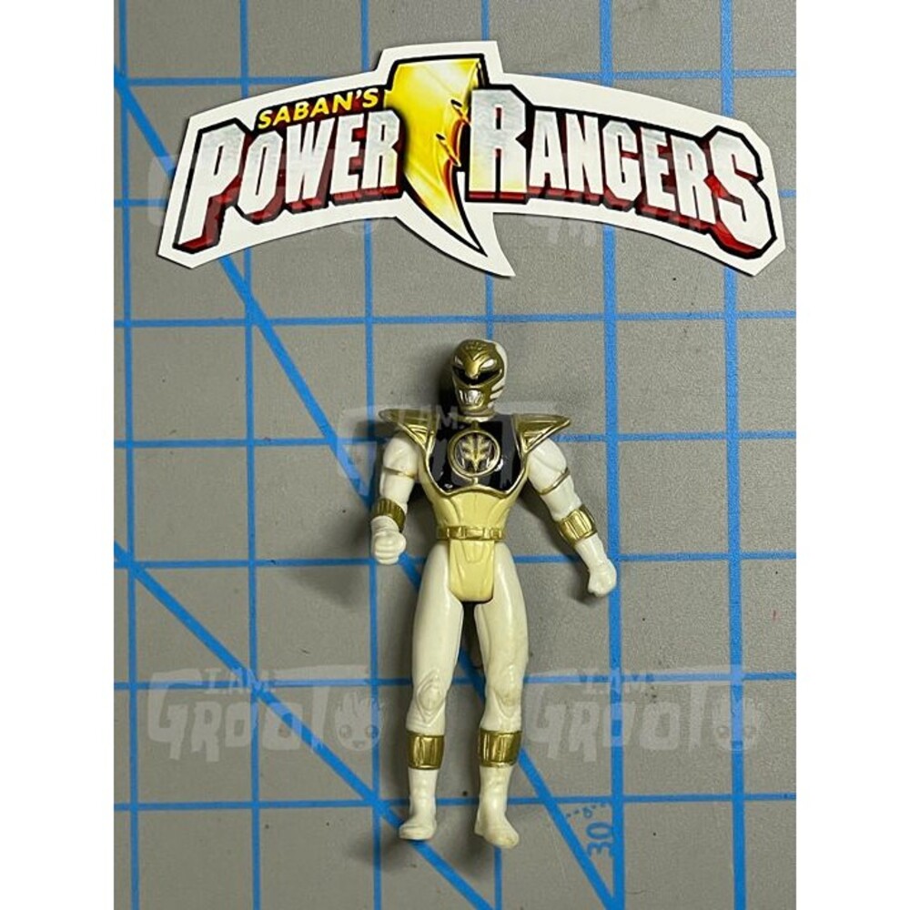 Power Rangers White Ranger Action Figure Vintage Tommy JDF
